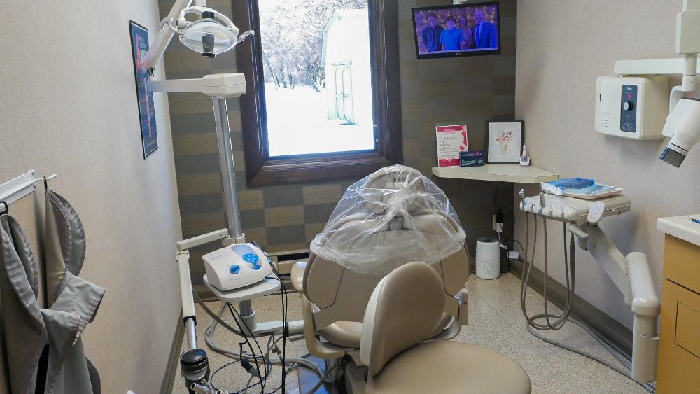 Treatment room at Southeast Family Dental